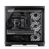 Case PC JONSBO TK-4 Black Wood – ATX| GPU 460mm| AIO 420mm| Kính 4mm